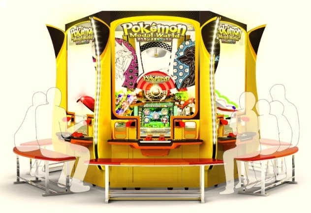 バンダイナムコゲームスは、人気テレビアニメ「ポケットモンスター ベストウイッシュ」をテーマにしたアーケード用大型メダルゲーム機『ポケモンメダルワールド』を全国のアミューズメント施設にて順次稼働開始すると発表しました。
