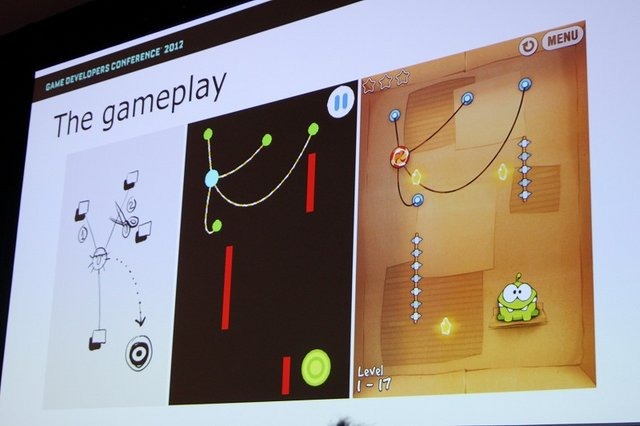 ロープを斬るという非常にシンプルなゲームながらiPhoneの『Cut the Rope』は無料版、有料版を合わせて1億回以上ダウンロードされた人気ゲームです。ZeptoLabのSemyon Voinov氏が同作のポストモーテムを行いました。