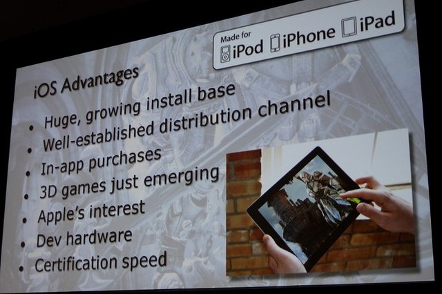 「Unreal Engine 3」を用いて開発されたiPhoneのアクションゲームとして圧倒的なクオリティで世界中に衝撃を与えた『Infinity Blade』。本作を開発したEpic Gamesの子会社のChAIR Entertainmentのシニアプロデューサー、Simon Hurley氏が「『Infinity Blade』と『Infini