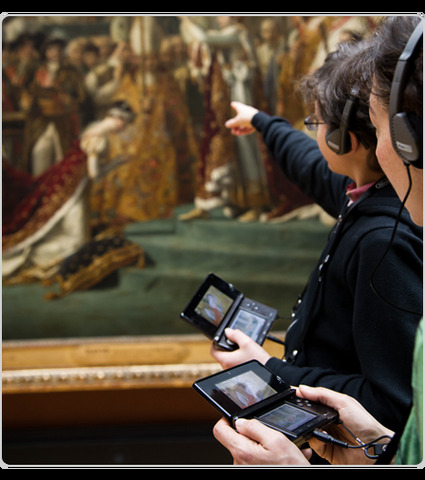 任天堂とパリのルーブル美術館は、専用のオーディオガイドを内蔵したニンテンドー3DSシステムを提供開始したと発表しました。11日以降、美術館の来場者は「Audioguide Louvre - Nintendo 3DS」を利用してインタラクティブに展示品について理解を深める事ができるように