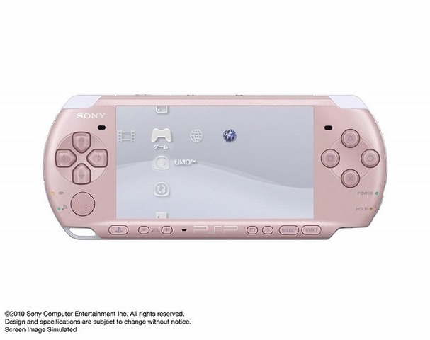 ソニー・コンピュータエンタテインメントジャパンは、PSP-3000のカラーバリエーションに「ブロッサム・ピンク」を2010年3月4日に発売することを発表しました。