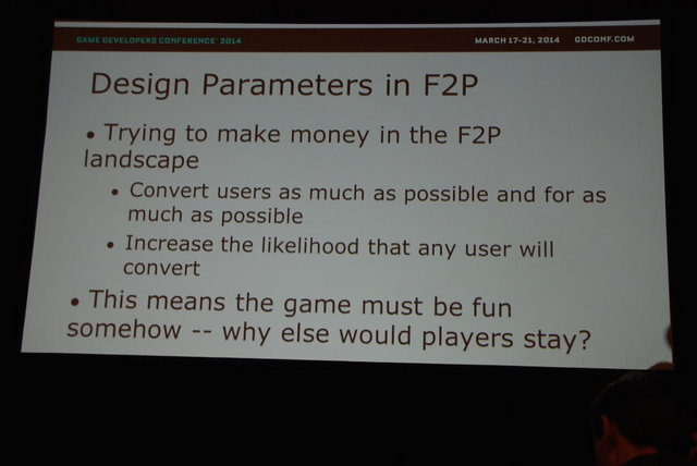 Playmaticsの共同設立者でCCOのニコラス・フォーティグノ氏はGDCで3月17日、「Design and Monetization Strategies in Highly Successful F2P Games」と題した講演を行い、F2Pのゲームを3ジャンルに分けた上で、適切なゲームデザインについて整理しました。
