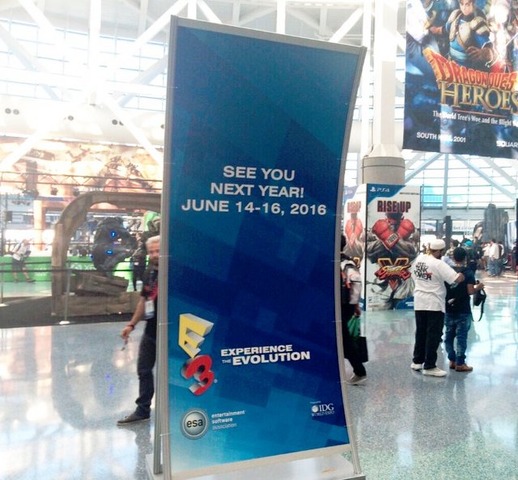 The Entertainment Software Association（エンターテイメントソフトウェア協会）より、E3 2015の来場者数と来年度開催予定日が発表されました。