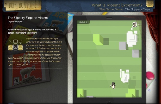 FBIが反テロ教育を目的としたFlashゲームを公開―主人公はなぜかヤギ