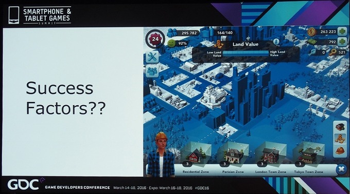 【GDC2016】PCからモバイルへの移行、『SimCity BuildIt』はなぜ成功したのか
