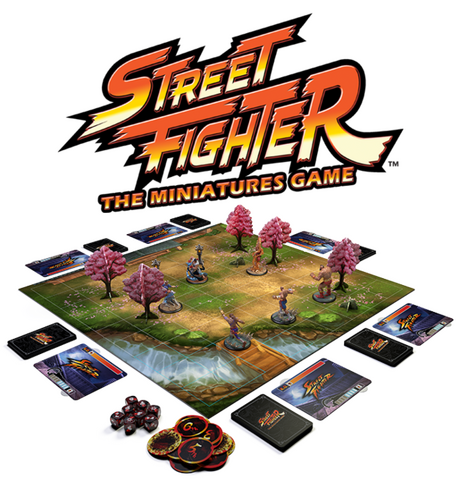 『ストリートファイター』がミニチュアボードゲームに！Kickstarterで限定販売開始