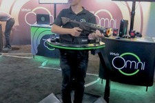 【E3 2014】究極のVRゲーム体験を提供する「Omni」を試してみた 画像
