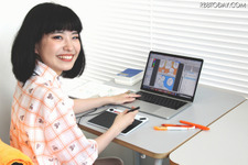 【クリエイターの現場】ペンタブとフリーソフトで作画する漫画家/デザイナー 薮塚萌々子さん 画像