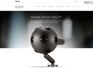 ノキア、5Gとの連携でプロ向けVRカメラ「OZO」を発展へ 画像