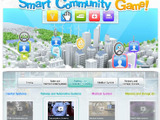東芝、YouTubeでFacebook連動ゲーム「Play the Smart Community Game！」を公開 画像