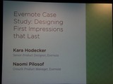 【GDC Next 2013】「すべてを記録する」Evernoteが学んだ、シンプルだけど難しい5つのレッスン 画像