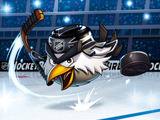 米NHL、Angry BirdsのようなRovioデザインの鳥キャラ「HockeyBird」をマスコットキャラとして起用 画像