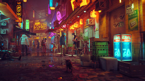 猫＆ドローンのサイバーパンクADV『Stray』PS5/PS4版が2022年夏にリリース延期決定 画像