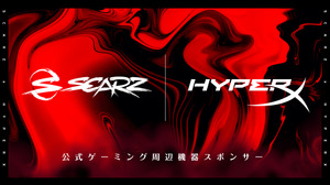 HyperX、プロeスポーツチーム「SCARZ」の公式周辺機器パートナーとしてスポンサー契約を締結 画像