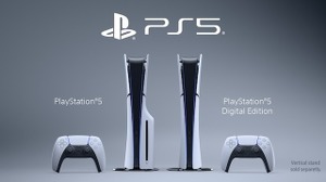 PS5新モデル11月10日発売！従来モデルと比較し30%以上小型化、ストレージは1TBに拡大、Ultra HD Blu-rayディスクドライブが着脱可能に 画像
