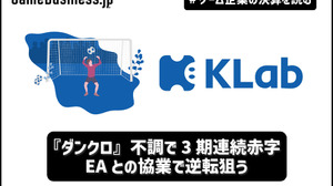 『ダンクロ』不調で3期連続赤字のKLab、EAとの協業で逆転狙う【ゲーム企業の決算を読む】 画像