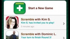 ジンガ新作ラッシュ・・・iOS向けゲームアプリ『Scramble With Friends』リリース 画像