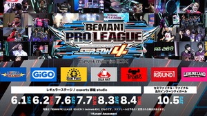 KONAMI主催『beatmania IIDX』の公式eスポーツ大会が6月1日開幕―「BEMANI PRO LEAGUE -SEASON 4- beatmania IIDX」 画像