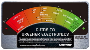 任天堂は1.4点・・・グリーンピース「環境に優しい電機メーカー・ランキング」 画像