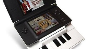 DSにピアノの鍵盤を接続−ユニークな音楽ゲームが登場 画像