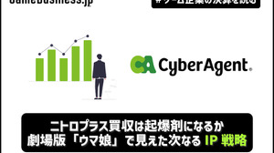 サイバーエージェントのニトロプラス買収は起爆剤になるか―劇場版「ウマ娘」で見えた次なるIP戦略【ゲーム企業の決算を読む】 画像