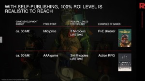 『CONTOROL 2』はアクションRPGとなることが明らかに―投資収益率を100％にするため300万～400万本の売上めざす 画像