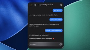 【WWDC25】Apple IntelligenceのFoundation Modelとチャットできるアプリがオープンソース公開。その実力はどのくらい？（CloseBox） 画像