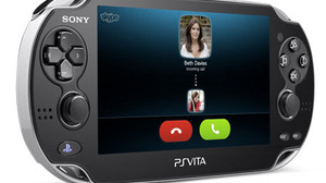 『Skype for PS Vita』が無料提供開始、ビデオ通話にも対応 画像