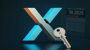 「Twitter.com」そろそろ廃止に…？X（旧Twitter）、2要素認証にセキュリティキーを使用しているユーザーに対し2025年11月10日までにセキュリティキーの再登録を求める 画像