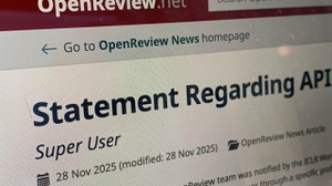 “匿名査読者”の名前が漏洩、AI分野の主要学会で発覚。査読システム「OpenReview」のセキュリティ事故が原因（生成AIクローズアップ） 画像