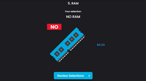 メモリだけでPC価格の4分の1…海外BTOショップが高騰と供給不足を受け「メモリ無し」オプションを提供開始 画像