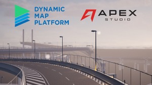 横浜・大黒ふ頭をリアルに再現、ダイナミックマップの高精度3次元データが仏ゲーム『Apex Point』に採用 画像