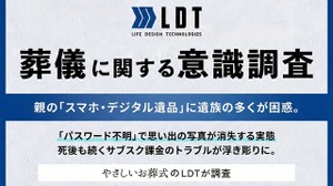 サブスク課金が死後も継続？約20%がロック解除を断念したデジタル遺品の実態【LDT調査】 画像