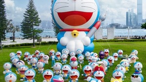 世界7都市を巡った最大級イベント「100％ドラえもん＆フレンズ」が東京で開催！ 12メートルの巨大ドラえもんバルーンも展示 画像