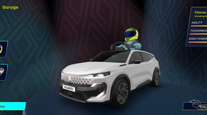 ルノーの新型SUV『フィランテ』、量産車で世界初のXRゲーム搭載…ヴァレオが開発 画像