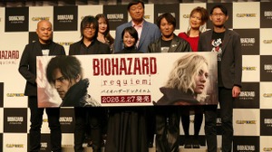 衝撃の“夢グループコラボ”なぜ？裏話も語られた『バイオハザード レクイエム』完成披露発表会―狩野英孝さんのプレイや声優陣による生アフレコも【イベントレポート】 画像