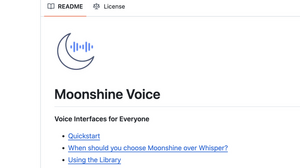 Whisperを超える精度のリアルタイム文字起こしローカルAI「Moonshine Voice」、日本語にも対応（生成AIクローズアップ） 画像