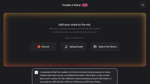 俺のAIクローンと歌い比べてみた結果。Suno v5.5に自分の歌声を登録して自由に歌わせられる「Voice」登場（CloseBox） 画像