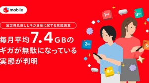 毎月7.4GBのギガを無駄にしている？メルカリ「固定費見直しとギガ資産」調査 画像