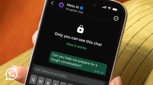 WhatsAppにMeta AIと秘密の会話ができる「Incognito Chat」機能。会話内容はMetaからも閲覧不可 画像