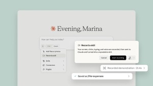 Claudeが目で仕事を覚える「スキルを記録」機能―PC作業を録画して分析、Claude Coworkが再現できるスキル化 画像