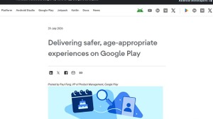 Google、アプリ向け年齢確認APIを年内に世界展開…未成年者保護を強化 画像