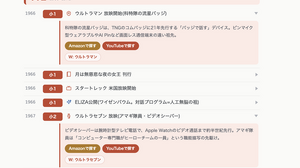 あなたはどんな「インターネット老人」だったのか。生年を入れると詳しくなってウンチクが語れる年表アプリを作った（CloseBox） 画像
