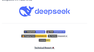 「DeepSeek-V4-Flash」の正式版、重みが商用利用可能で無料公開。量子化版は82.5GBから（生成AIクローズアップ） 画像