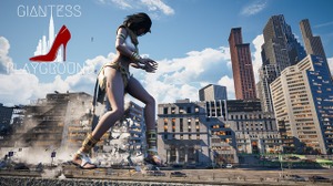 巨大娘シミュレーター『GIANTESS PLAYGROUND』Steam早期アクセス開始も、開発者は「許可していない」と主張。開発協力者とのトラブル続く 画像