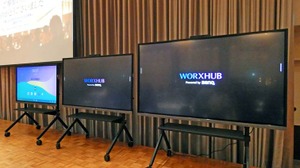 AI搭載の電子黒板で会議をマネジメントする…BenQとMAYAの協業が生んだ新シリーズ「WORXHUB BQ05」がもたらす可能性 画像