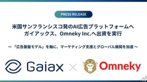 ガイアックス、米国発AI広告プラットフォーム「Omneky」へ出資 画像