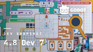 ゲームエンジン「Godot」がバージョン4.8の開発でフィーチャーフリーズに突入―シンボルリネームなどを追加した「dev 7」公開 画像