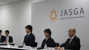 グリー田中氏「普段の競争関係を超えて協力していく」・・・ソーシャルゲーム協会設立記者会見 画像