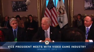 「ゲーム業界狙い撃ちではない」バイデン副大統領とゲーム業界の代表がホワイトハウスで会談 画像